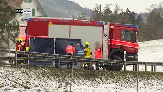 Gossau SG Personenunfall auf der Autobahn [upl. by Lati]