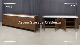 Aspen Storage Credenza [upl. by Hopfinger]