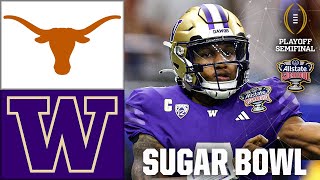 Sugar Bowl Texas Longhorns vs Washington Huskies  Full Game Highlights [upl. by Grant140]