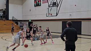 Oakdale Middle School 2023 7th grade basketball [upl. by Nefets]