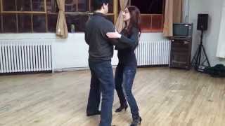 Bachata step Parallel walk [upl. by Acul]