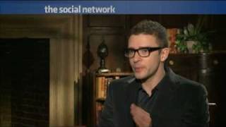 THE SOCIAL NETWORK Interviews with Jesse Eisenberg Justin Timberlake Andrew Garfield and more [upl. by Rivers387]