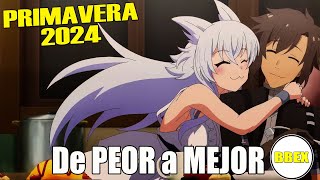 Los 67 OPENINGS ANIME PRIMAVERA 2024 De PEOR a MEJOR [upl. by Inoliel]