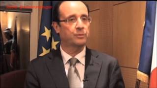 F Hollande  quotIl faut passer par la FrancMaçonneriequot [upl. by Adyht]