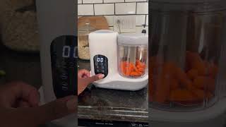 Make your own baby food at home with this simple steam and puree baby food blender [upl. by Adeehsar]