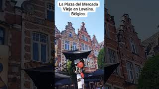 LA PLAZA DEL MERCADO VIEJO EN LOVAINA Bélgica [upl. by Einaoj]