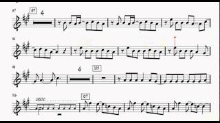 Jubel  Klingande Saxophone Sheet Music  Play Along [upl. by Abehs]