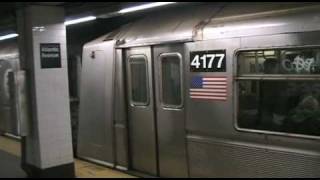 R40 Slant B Train at Atlantic Avenue [upl. by Annahsad]