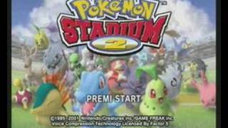 Pokemon Stadium 2 Intro Nintendo 64 Pal Version [upl. by Anived774]