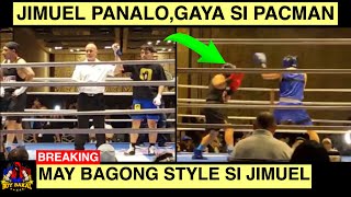 Jimuel Pacquiao PANALO Sa Las Vegas Highlights Sa Laban malupit Narin [upl. by Nerrawed]