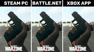 Call of Duty Warzone  Steam vs Battlenet vs Xbox APP [upl. by Bibby]