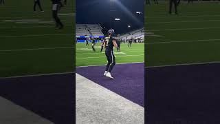 Field views before Washington battles UCLA washingtonhuskies collegefootball godawgs purplereign [upl. by Aneis]