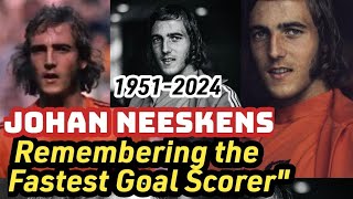 Johan Neeskens A Tribute to the Fastest Goal Scorer in World Cup Final Historyquot [upl. by Saunder178]