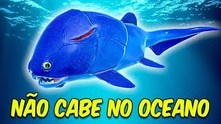 O PEIXE LEVEL 2000 NÃO CABE NO OCEANO NÃO É CLICKBAIT  Feed and Grow Fish [upl. by Nallij]