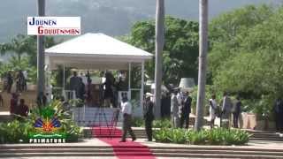 Gouvènman Martelly  Lamothe la rann yon bèl Omaj ak Toussaint Louverture [upl. by Gnen]