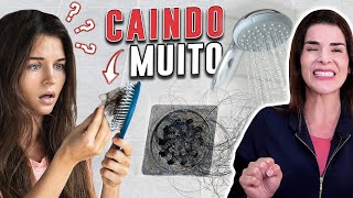 Faça Isso e PARE A QUEDA DE CABELO em Excesso [upl. by Chenay]