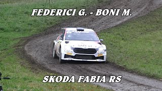 2° RALLY TRENTINO 2024  FEDERICI G  BONI M  SKODA FABIA RS  VIDEO BY BELLUNOVIDEO [upl. by Carthy]