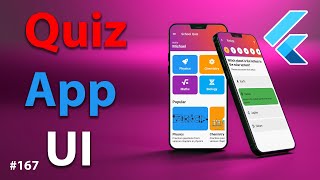 Flutter Tutorial  12 Quiz App UI [upl. by Grieve958]