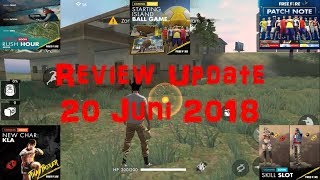 Free Fire  Review update 20 Juni 2018 [upl. by Jacquelyn491]