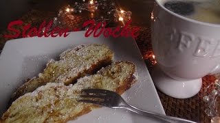 KnusperStollen mit Mandelkrokant  Special Week  Vorweihnachtszeit  Rezept [upl. by Grinnell]