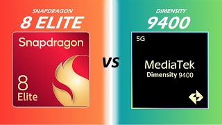 Dimensity 9400 VS Snapdragon 8 Elite  Which is best⚡ Snapdragon 8 Elite Vs Dimensity 9400 [upl. by Brandes]