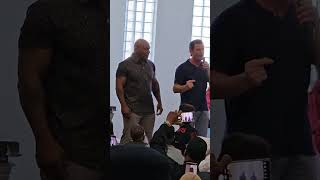 Mike Tyson Visited Madina Center Masjid Stockton Ca  jummamubarak muslimcommunity legend boxer [upl. by Krigsman]