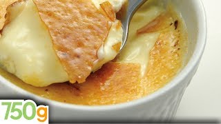 Recette de Crème brûlée à la vanille  750g [upl. by Gerk]