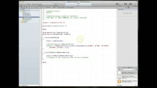 iOS Tutorial  Creating an editable Table View UITableView  PART 1 [upl. by Eitsirk]