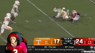 Georgia Fan LIVE Reaction To BIGGEST GAME OF YEAR vs Tennessee reaction [upl. by Noskcire]