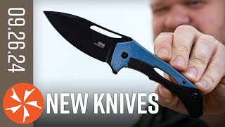 New Knives for the Week of September 26th 2024 Just In at KnifeCentercom [upl. by Uzzial]