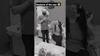 Husband of the Year comedy funny explore couplecomedy ytshots shorts viralshorts couple [upl. by Airdnazxela849]