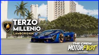 Brace The Future Lamborghini Terzo Millennio at The Crew Motorfest  Showcase [upl. by Yznyl]