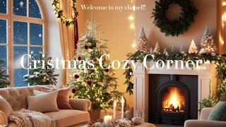 Christmas in a cozy corner  Christmas amp Jazz [upl. by Anselme]