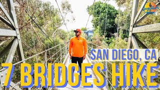 Seven Bridges Urban Hike in San Diego  COMPLETE GUIDE [upl. by Freya]