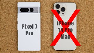 5 Reasons the Google Pixel 7 Pro DESTROYS the iPhone 14 Pro Max [upl. by Stieglitz]