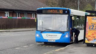 Stagecoach North East Route 10 to Lingfield Park from Easterside via Longlands and Marton Road [upl. by Aynatahs]