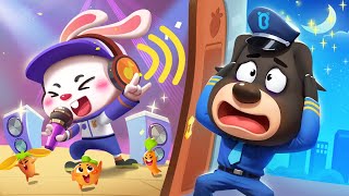 The Scary Noise  Educational Cartoons for Kids  Good Manners  Sheriff Labrador  BabyBus [upl. by Ivett]