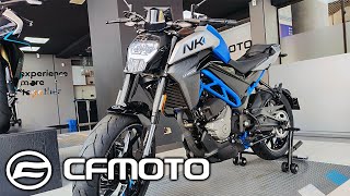 CFMOTO 250NK  Review Ficha Técnica Lo Bueno y Lo Malo [upl. by Kinny904]