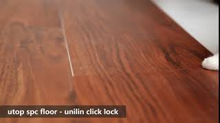 utop spc floor unilin click lock system [upl. by Alded726]