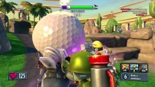 PVZ  Garden Warfare 11 Power Cactus Map Zomboss Down [upl. by Eiramlehcar]