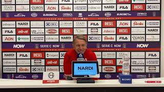 LR Vicenza  Pro Vercelli  Conferenza post partita [upl. by Adnalay437]