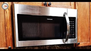 How to install a microwave and remove a range hood [upl. by Annez]