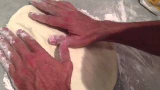 how to make by hands GLUTEN FREE pizza [upl. by Aivekahs413]