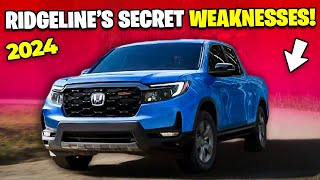 2024 Honda Ridgeline An Honest Assessment of Its Pros and Cons [upl. by Vonny]