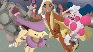 ZU Normalize Delcatty Breaks Through Pokemon Ultra Sun and Ultra Moon WiFi Battle 88 1080p [upl. by Gnues]