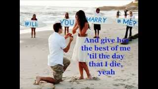 ♫♥♪ I Wanna Marry Your Daughter ♫♥♪ Brian McKnight Lyrics [upl. by Aihsinyt298]