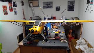 Hangar 9 Carbon Cub Unilight LED test [upl. by Ial]