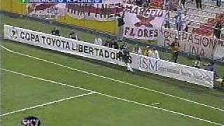 AMERICA VS RIVER PLATE COPA LIBERTADORES 2002 PRIMER TIEMPO [upl. by Andel]