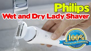 Philips SatinShave Advanced Wet and Dry Rechargeable Lady Shaver [upl. by Fleeman]