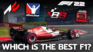 Which is the BEST F1 Simracing Game [upl. by Novahs]